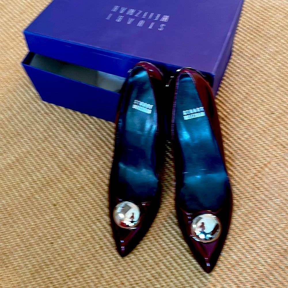 Stuart Weitzman patent heels